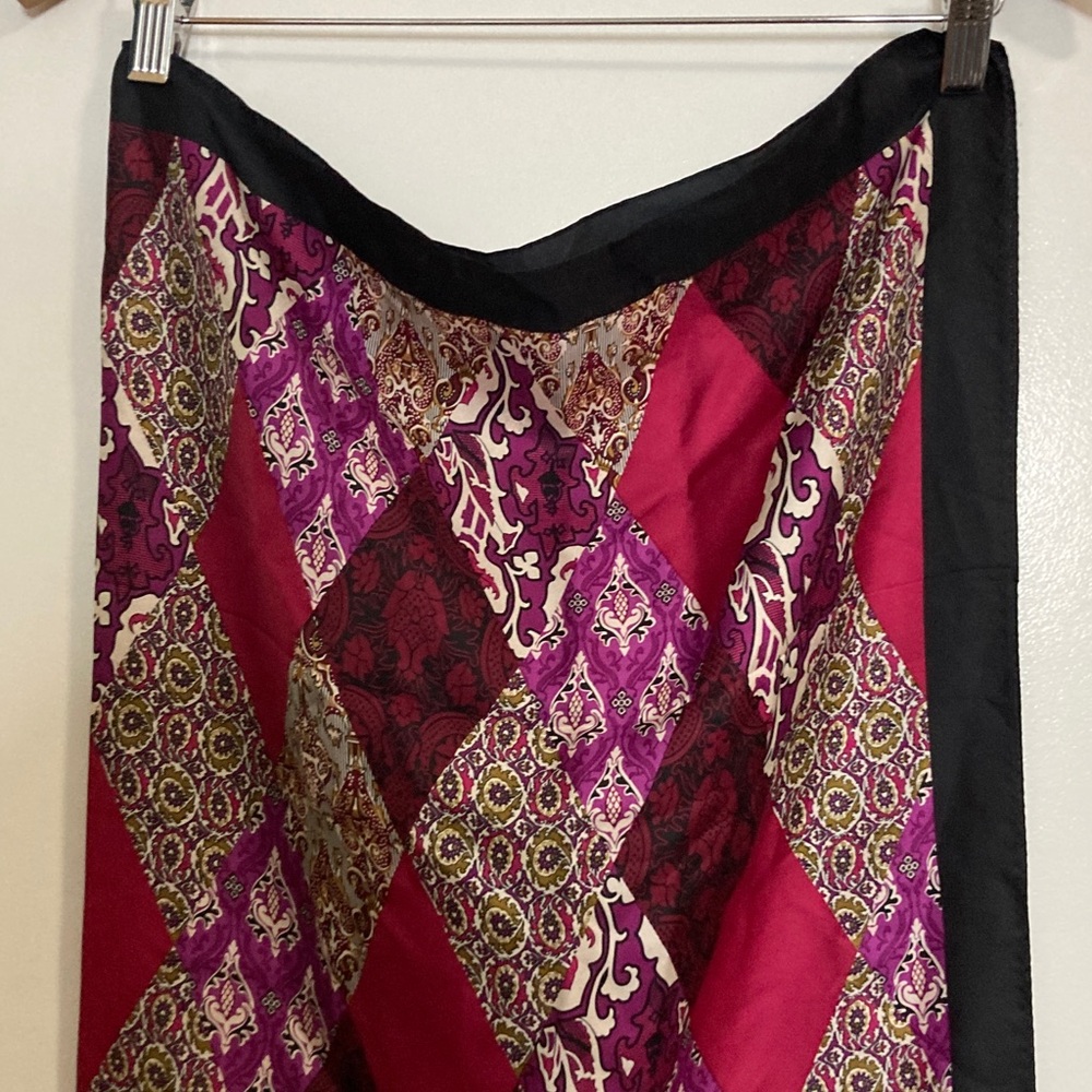 Vintage Oscar De La Renta Silk Square Scarf